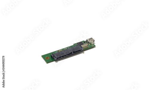 external hard drive pcb board with white background
