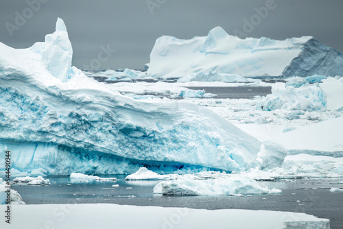 iceberg in the antarctic ocean