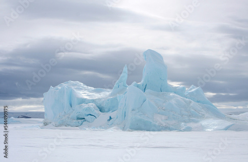 Icebergs on Antarctica