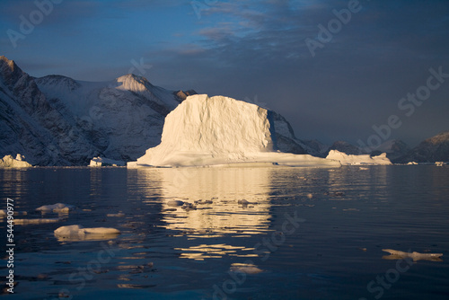 Iceberg Scoresby Sund - Greenland photo