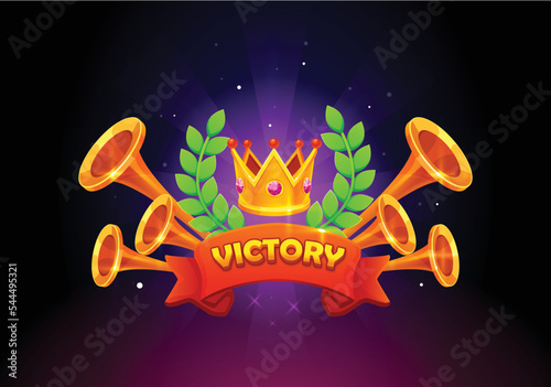 Victory game screen