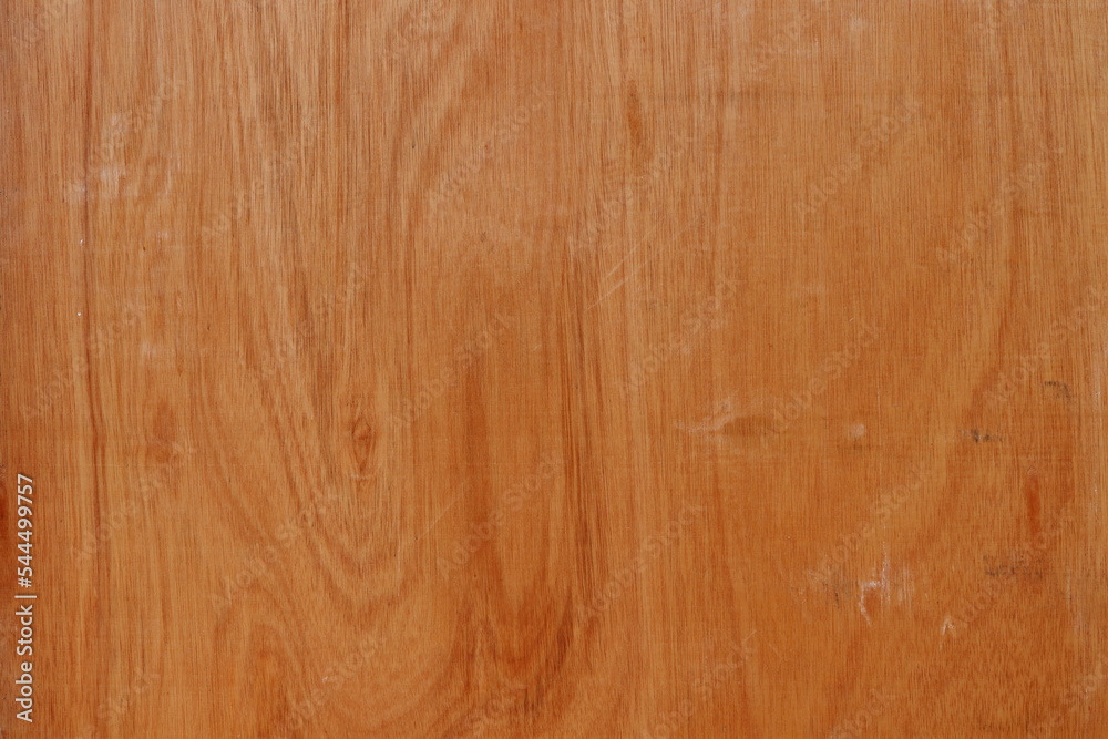 Naklejka premium Brown smooth surface wood broad and stripe of wood.