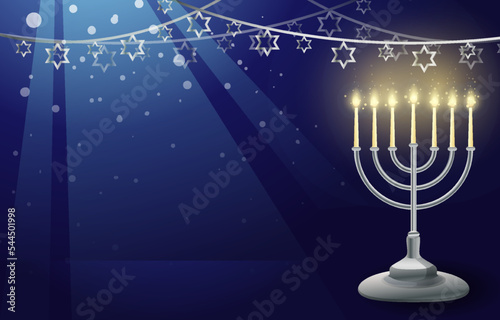 Hanukkah Background