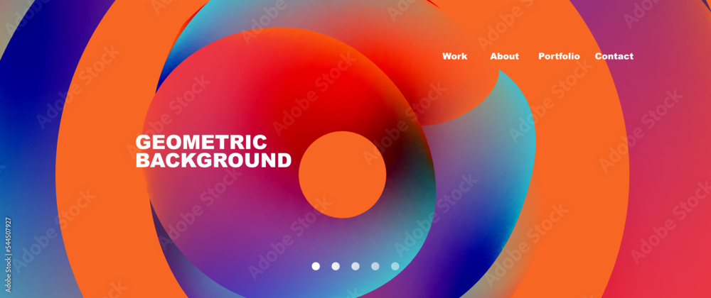 Fototapeta premium Liquid fluid shapes with flowin gradients abstract backgrounds. Vector illustration for wallpaper, banner, background, leaflet, catalog, cover, flyer