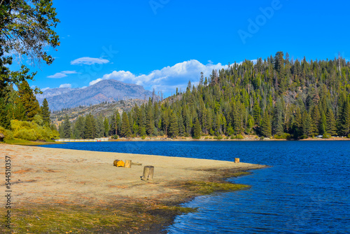 Lake with Mountains at Sequa national park photo