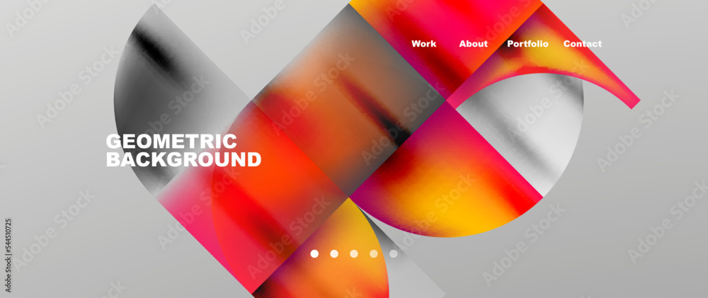 Circles and round elements abstract background design for wallpaper ...