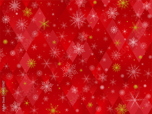 背景素材 クリスマス 冬 キャンペーン 赤色 Background material Christmas winter campaign red