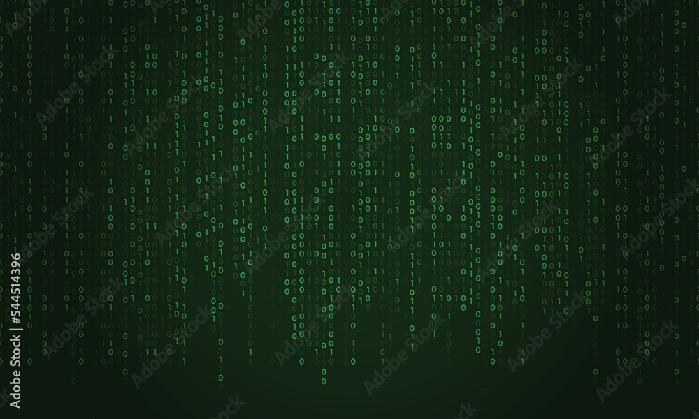 Matrix code stream data codes screen Matrix code stream data codes screen