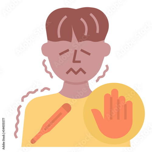 voiding sick people icon