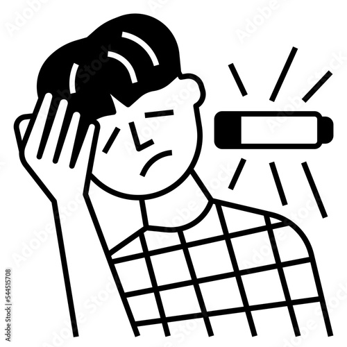fatigue icon