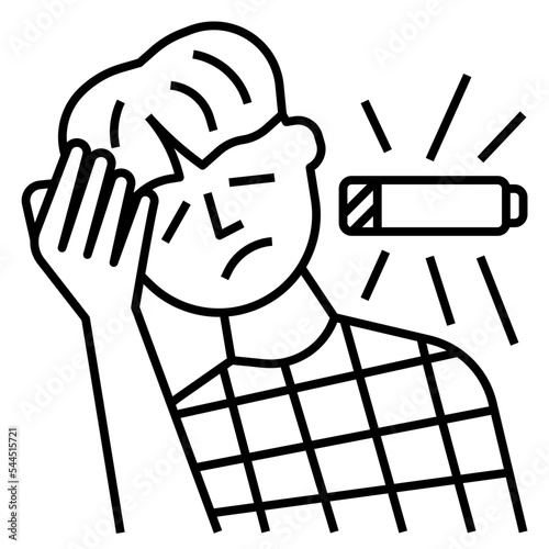 fatigue icon