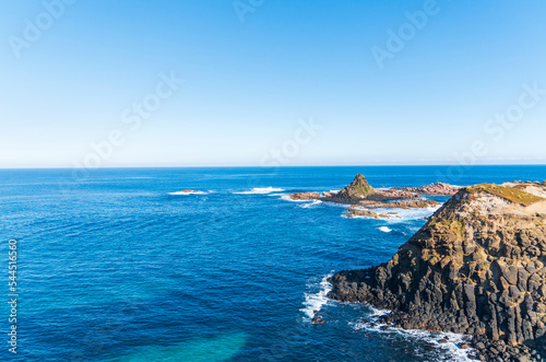Foto coastline at pyramid rock Phillip Island, Phillip Island Victoria Australia