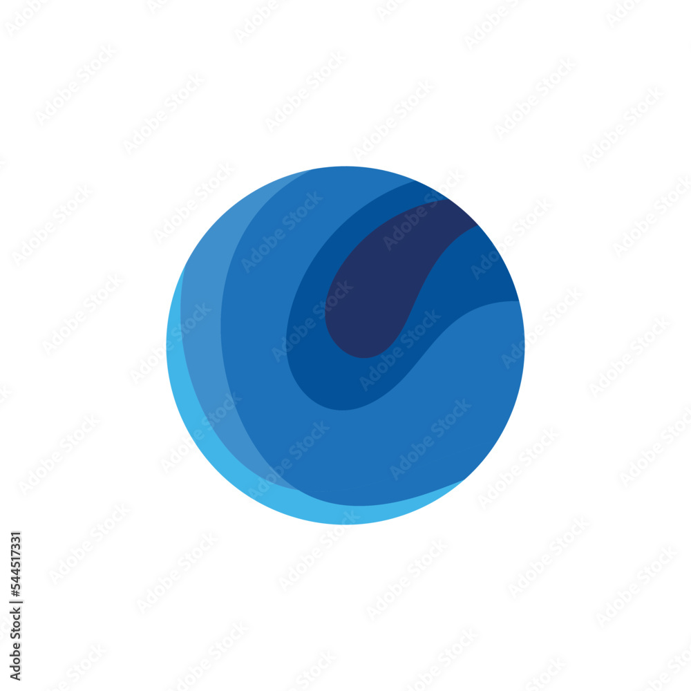 Circle waves background vector image design Circle waves background vector image design