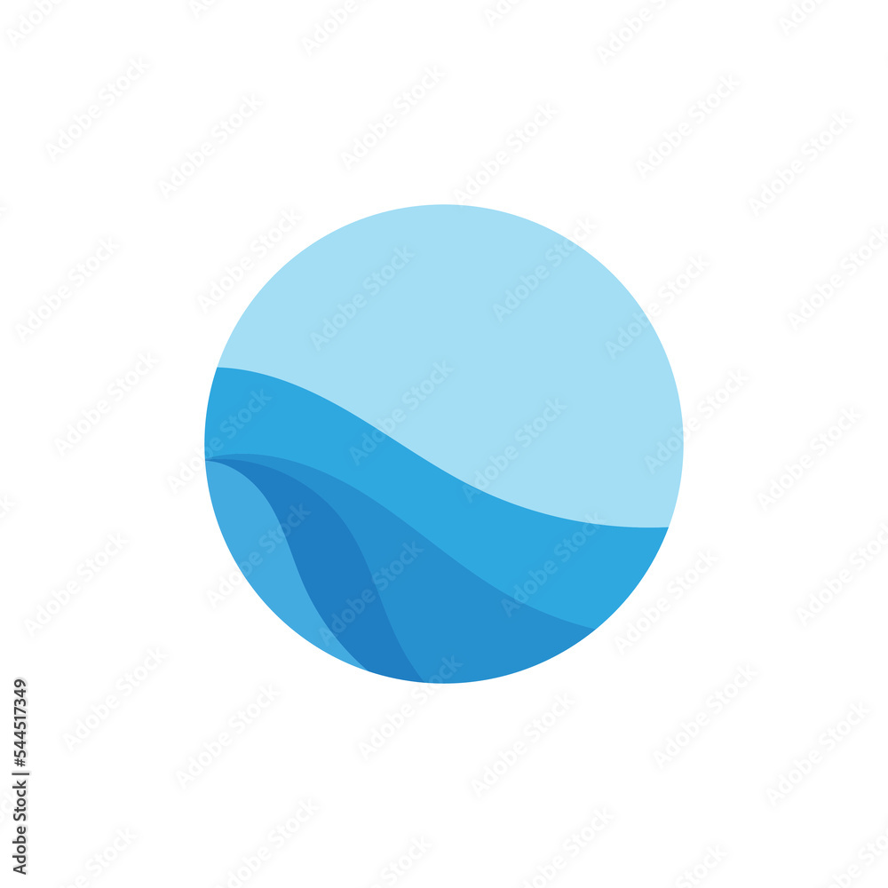 Circle waves background vector image design Circle waves background vector image design