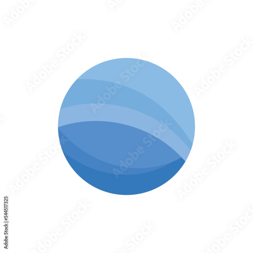 Circle waves background vector image design