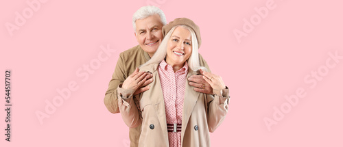 Portrait of happy elderly c...