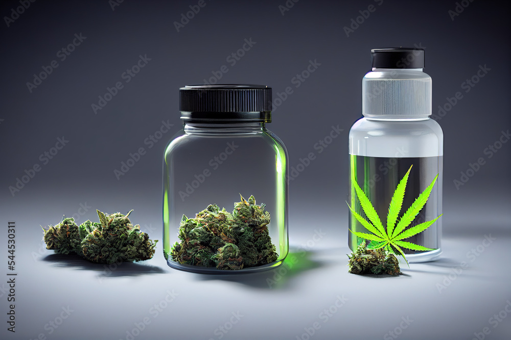 Medical marijuana cannabis CBD oil. CBD oil hemp products. Macro of CBD oil, cannabis live resin extraction on isolated background. Medical marijuana concept Medical marijuana cannabis CBD oil. CBD oil hemp products. Macro of CBD oil, cannabis live resin extraction on isolated background. Medical marijuana concept
