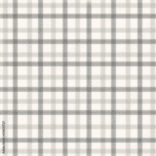 Seamless gingham pattern vector illustrations texture from squares rhombus for tablecloths. Plaid textured Fabric Background Gray Black White.