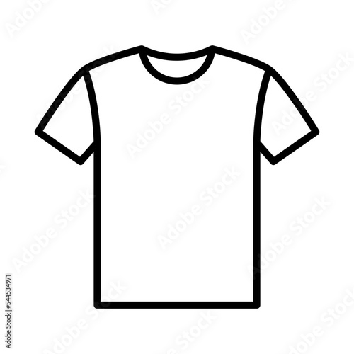 Illustration of T Shirt design Icon