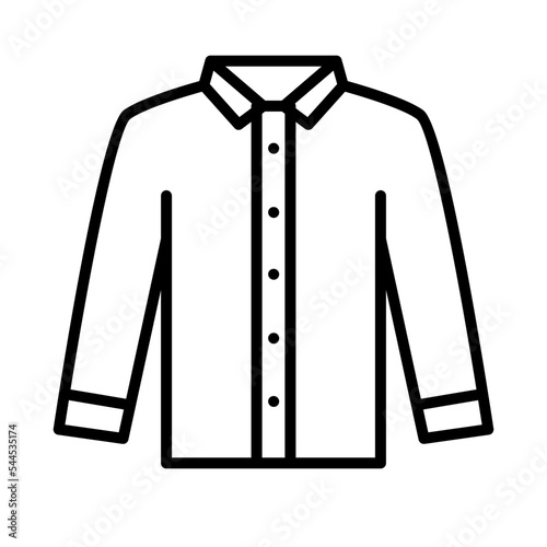 Illustration of Pajamas design Icon