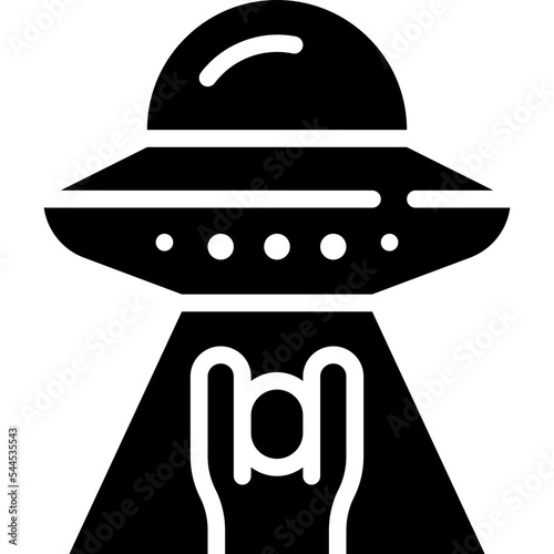 abduction solid icon
