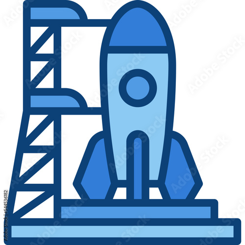 launch pad two tone icon