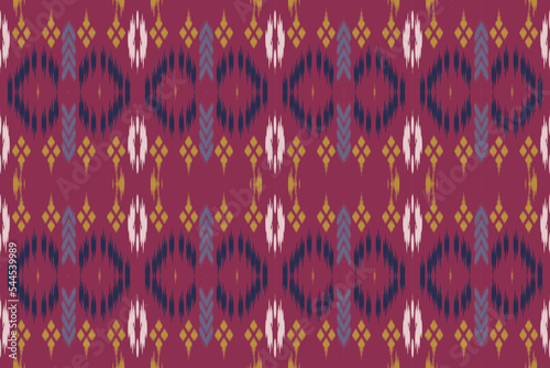 Motif ikat background tribal African Borneo Scandinavian Batik bohemian texture digital vector design for Print saree kurti Fabric brush symbols swatches