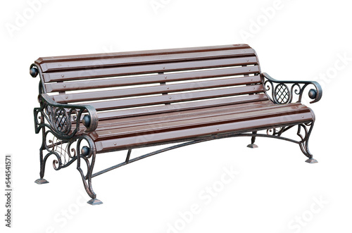 Bench for park. photo
