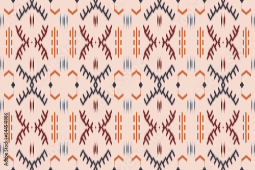 Motif ikat design tribal abstract Borneo Scandinavian Batik bohemian texture digital vector design for Print saree kurti Fabric brush symbols swatches