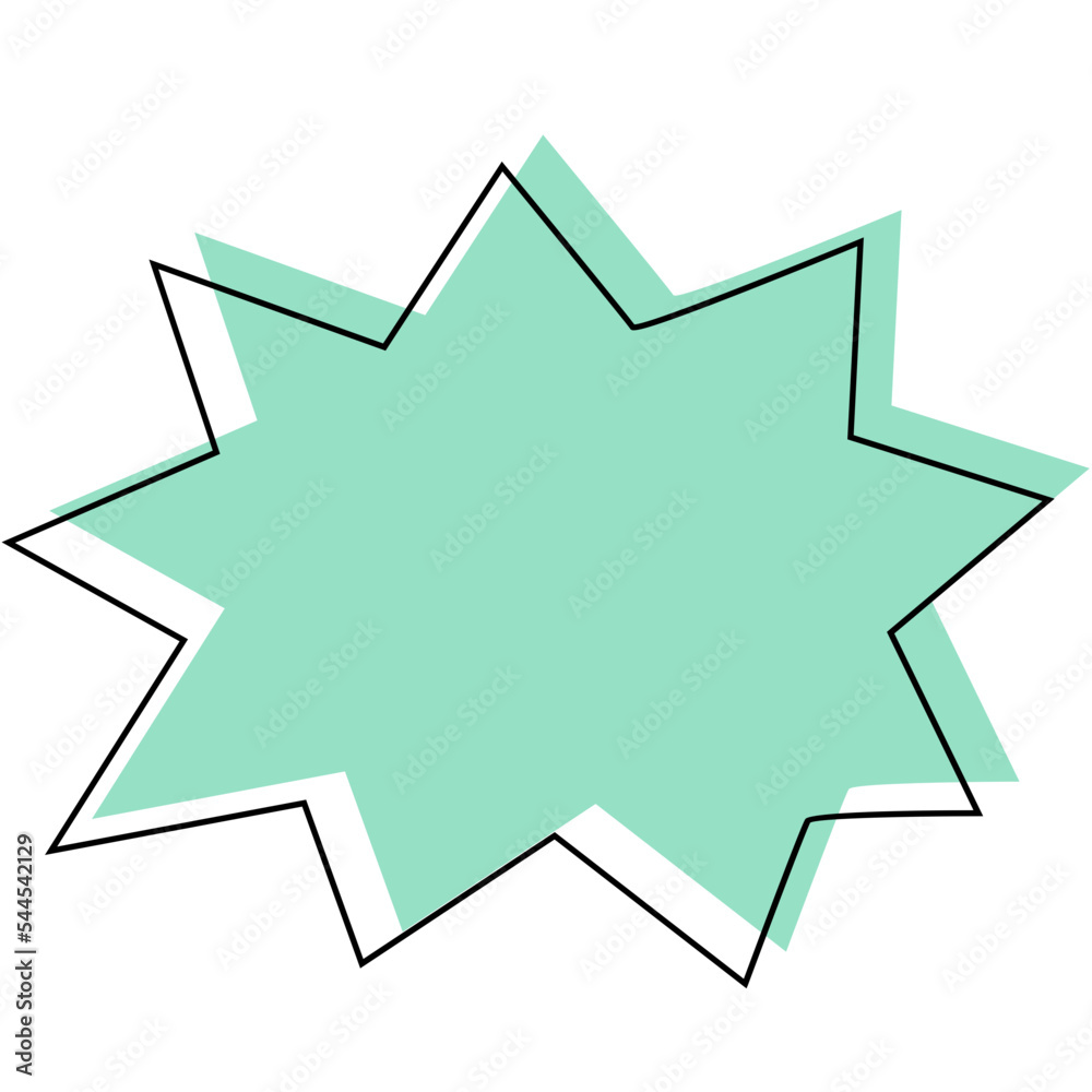 Speech bubble vector illustration