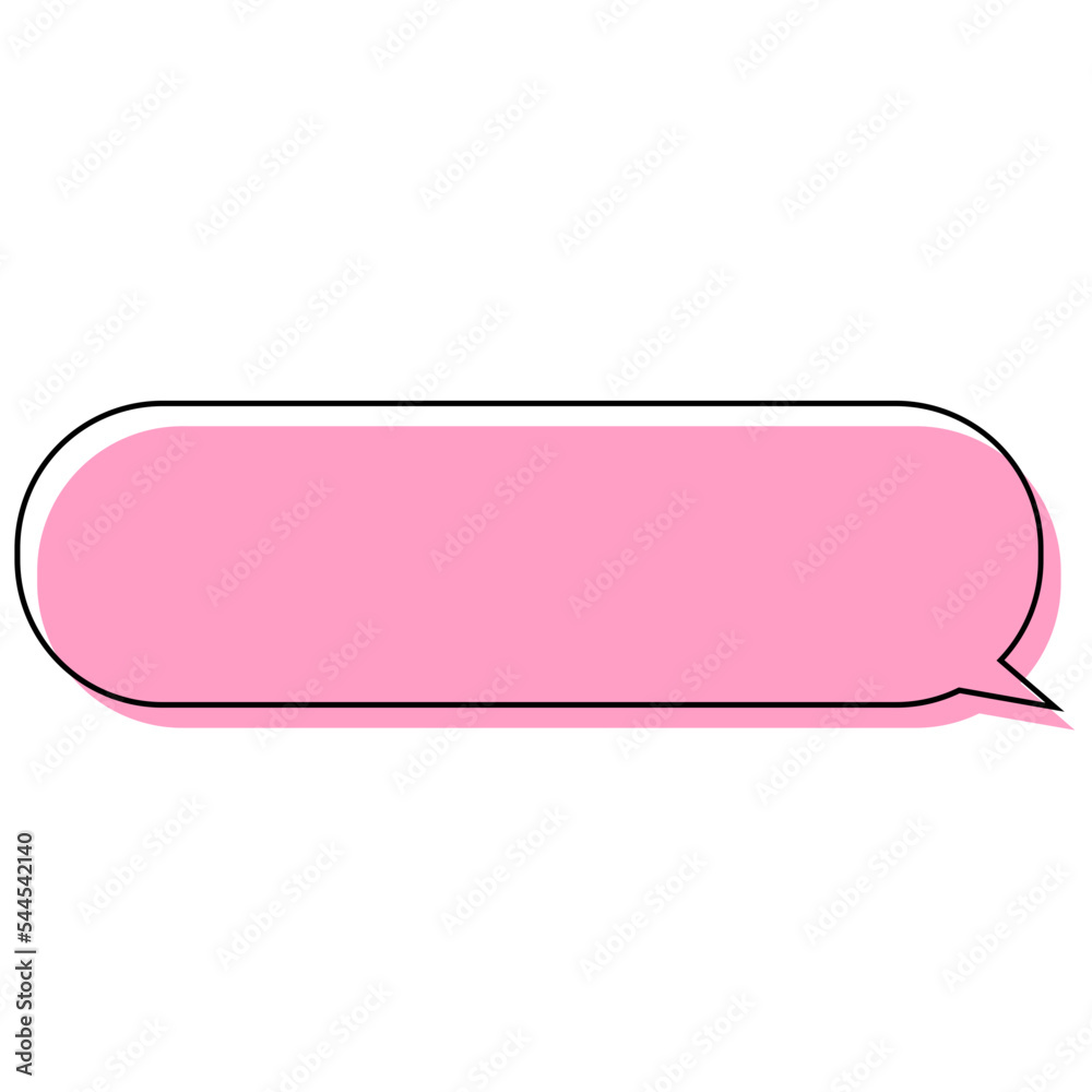 Speech bubble vector illustration Speech bubble vector illustration