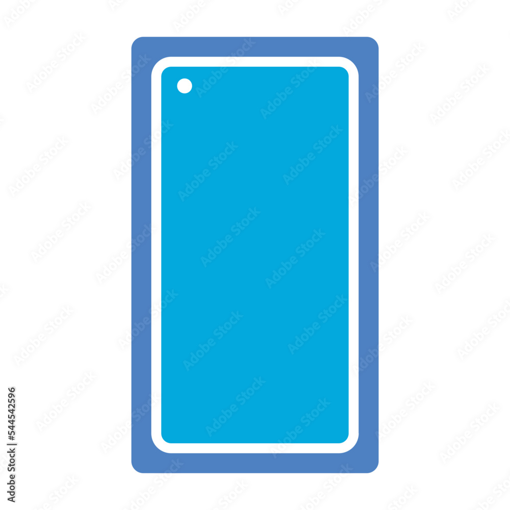 Smartphone Glyph Two Color Icon Smartphone Glyph Two Color Icon