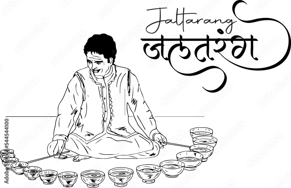 The Indian Jal Tarang Is A Melodic Instrument Traditional Music 