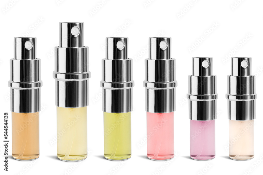 Perfume atomizer isolated Perfume atomizer isolated
