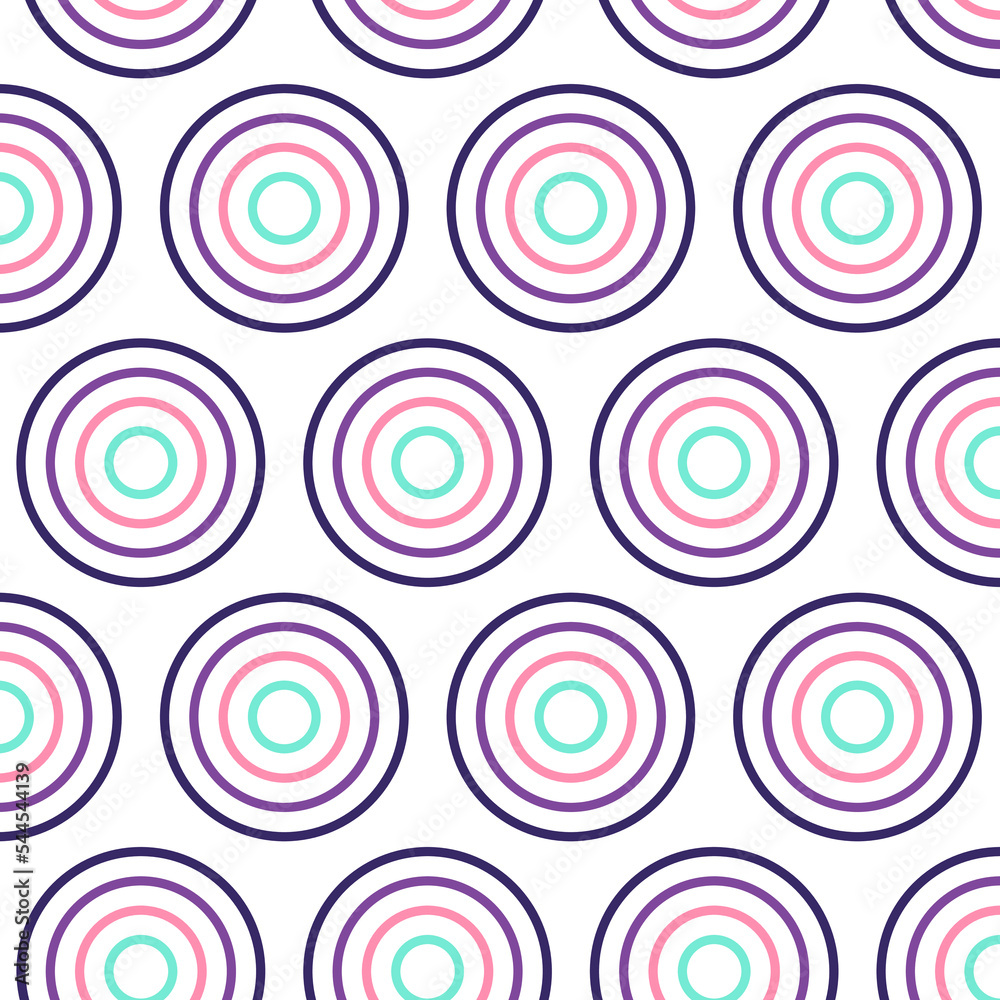 Seamless pattern in retro style. Abstract texture decorative 50`s, 60's, 70's style. Can be used for fabric, wallpaper, textile, wall decoration. Vector illustration Seamless pattern in retro style. Abstract texture decorative 50`s, 60's, 70's style. Can be used for fabric, wallpaper, textile, wall decoration. Vector illustration