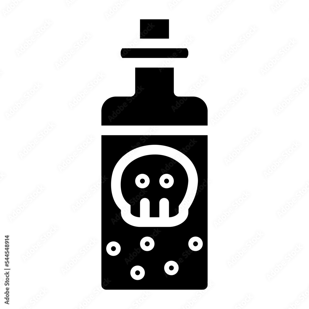 Poison glyph icon style