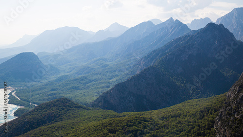 Mountain landscape. Mountains in Turkey