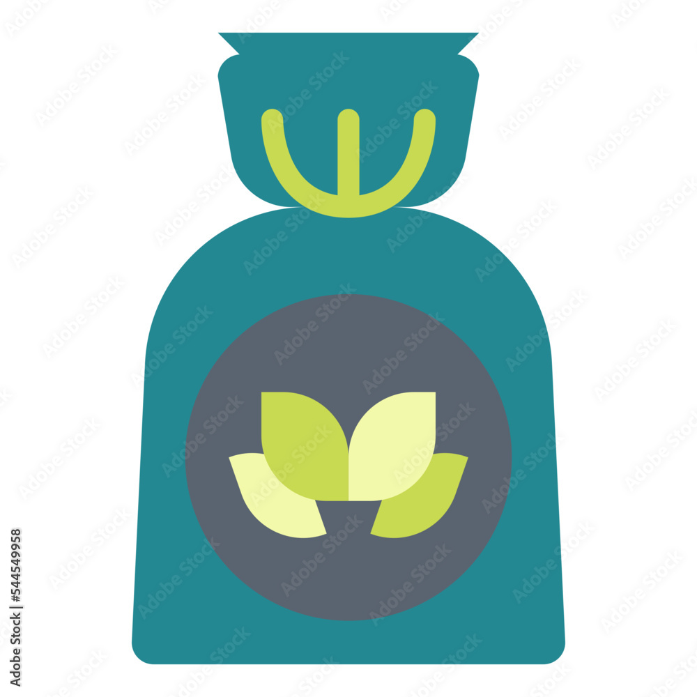 herbs flat icon style