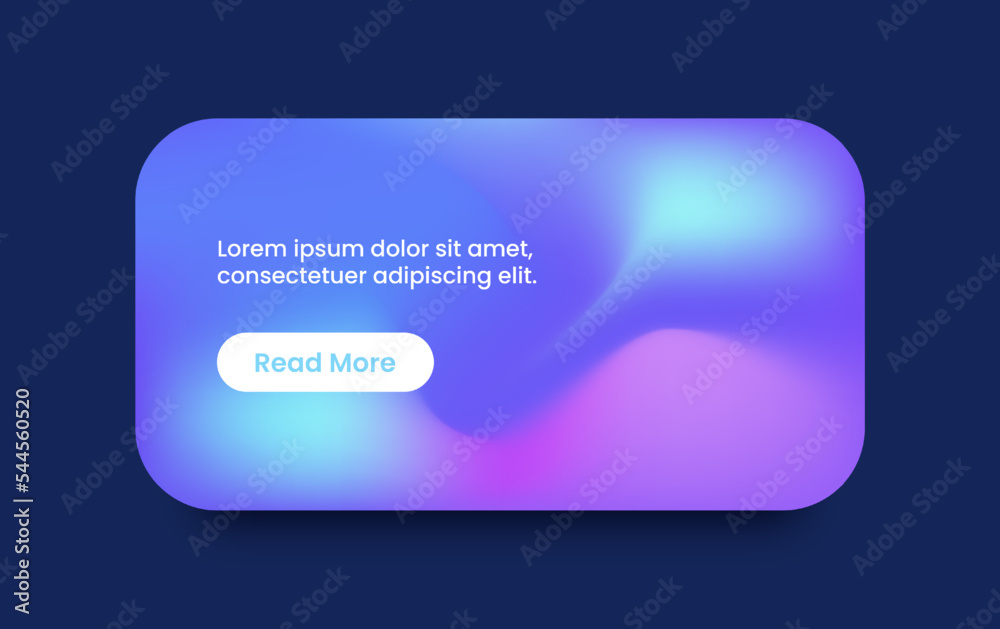 Card element ui kit for responsive mobile app in gradient style. Website marketing or promotion interface template. Card element ui kit for responsive mobile app in gradient style. Website marketing or promotion interface template.