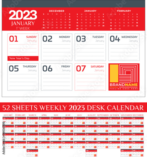 2023 Calendar Design