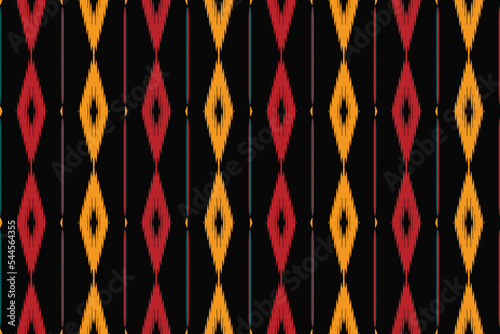 Motif ikat diamond tribal color Borneo Scandinavian Batik bohemian texture digital vector design for Print saree kurti Fabric brush symbols swatches