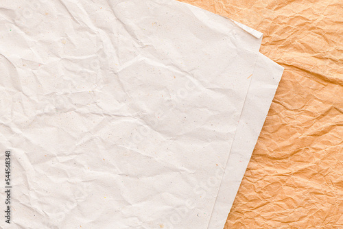 Striped paper of two brown tones