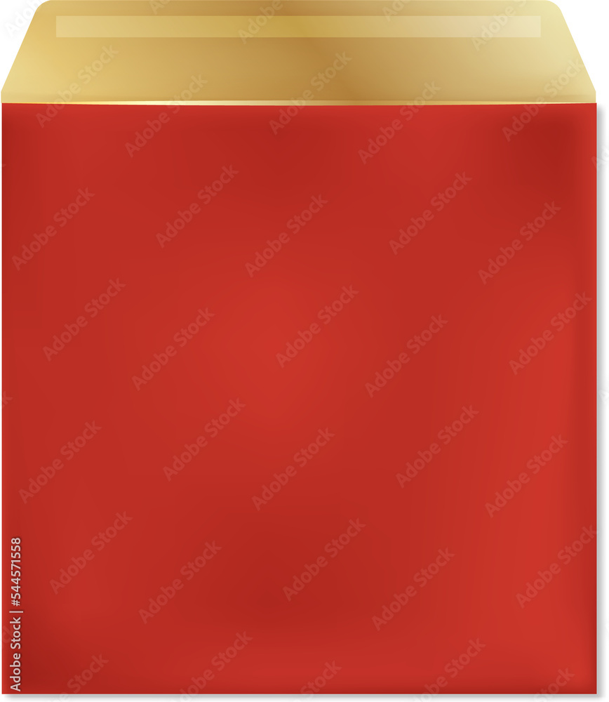 Red manila envelope Stock Illustration | Adobe Stock