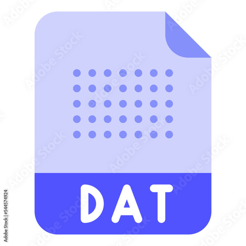 dat file format extension icon