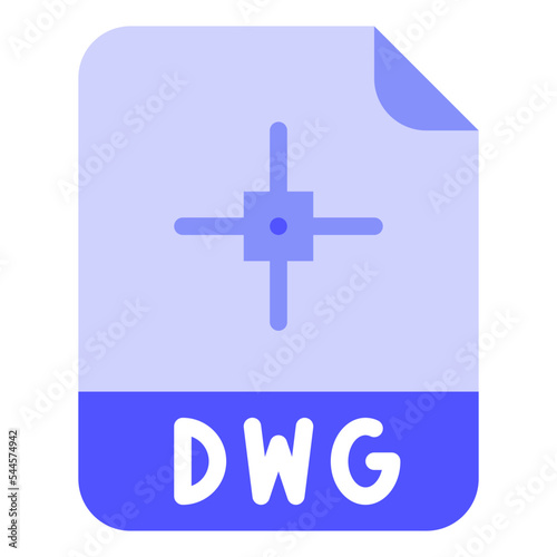 dwg file format extension icon