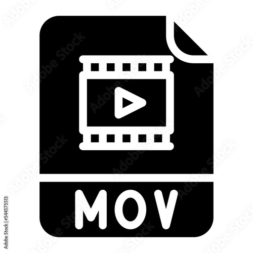 mov file format extension icon