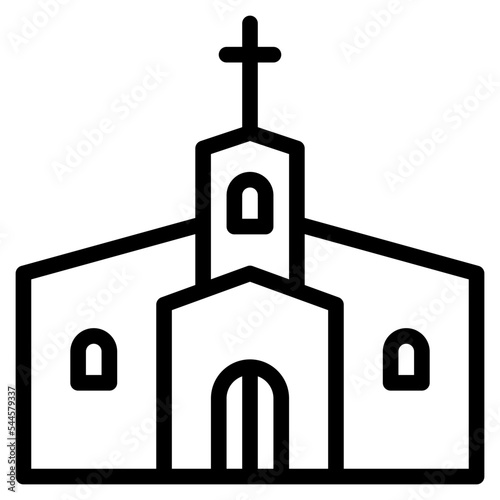 church christmas celebration winter decoration icon
