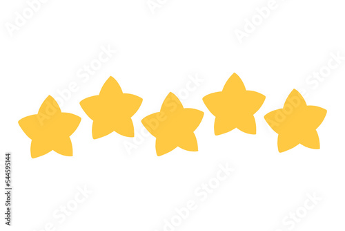 Feedback. Customer reviews. Feedback stars. Vector illustration. flat style.
