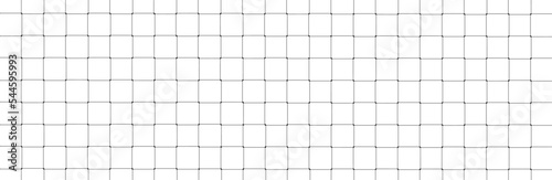Fotobehang Net texture pattern on white background