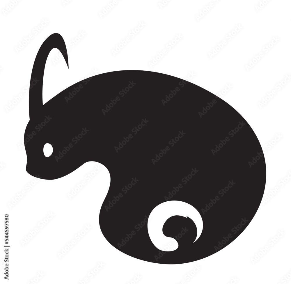 シンプルなうさぎ シンプルなうさぎ